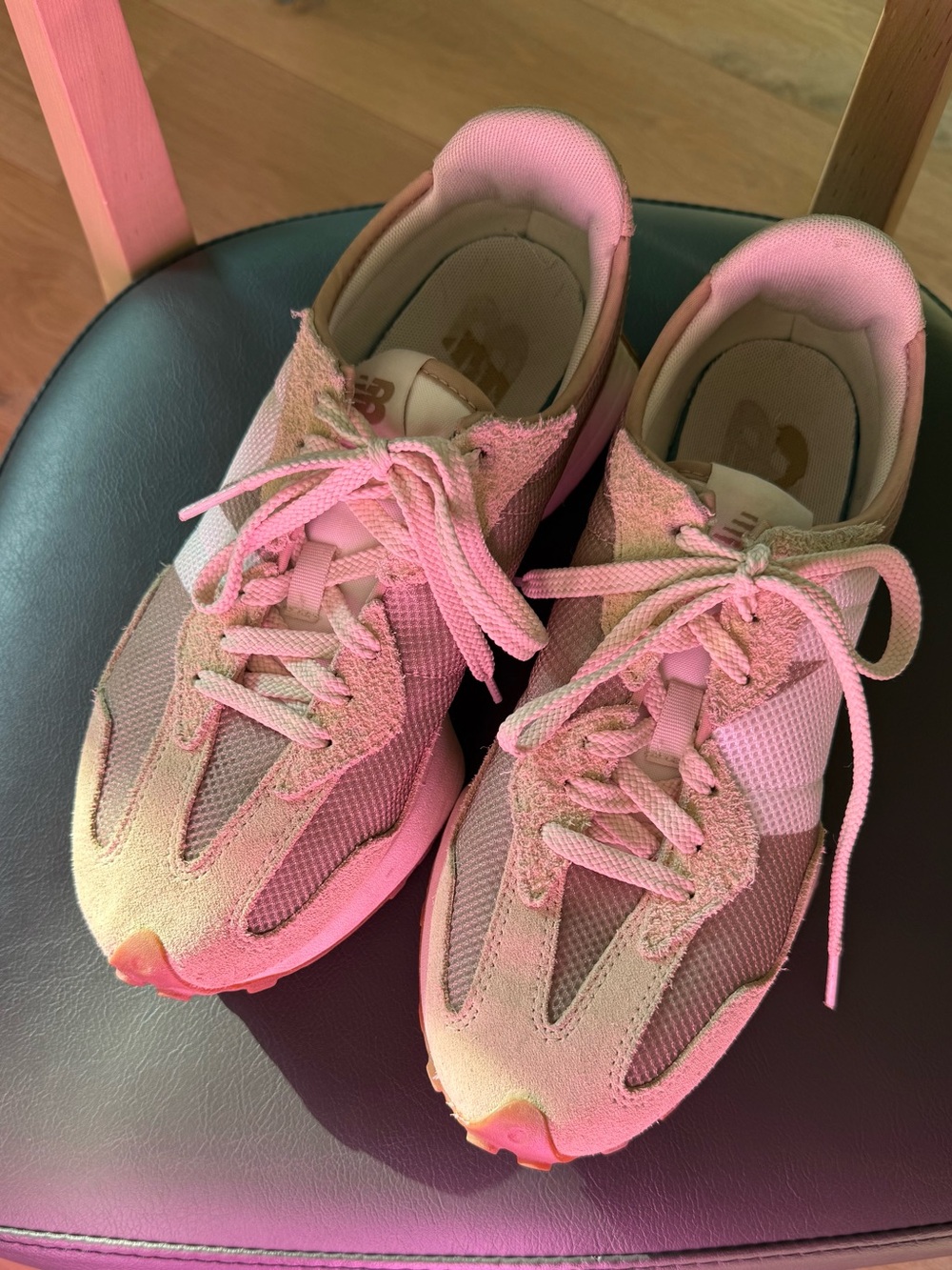 New Balance 327  Beige Casual Running Sneakers